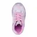 Los Gomosos Tenis Con Luces Orelli Niña do Rosa Blanco Talla 24