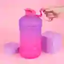 Vaso Plástico Púrpura y Rosa 2100 mL Miniso