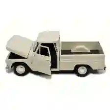 Chevy Juguete Coleccionable C10 Fleetside Pickup Crema