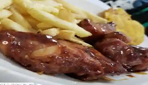 Costillas Ahumadas Salsa Bbq