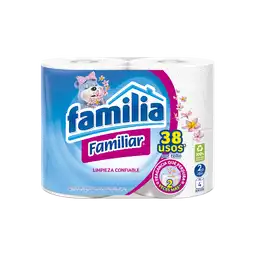 Familia Papel Higiénico Familiar Doble Hoja 4