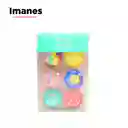 Miniso Set de Imanes Circulares Rainbow Series