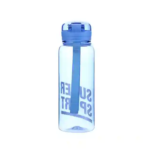 Botella Tritan Con Correa Azul 700 mL