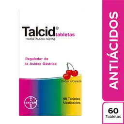 Talcid Cereza Blister Caja x 60 tab 