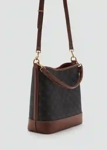 Bolso G Isoldo Marrón Talla 99 Mujer Mango