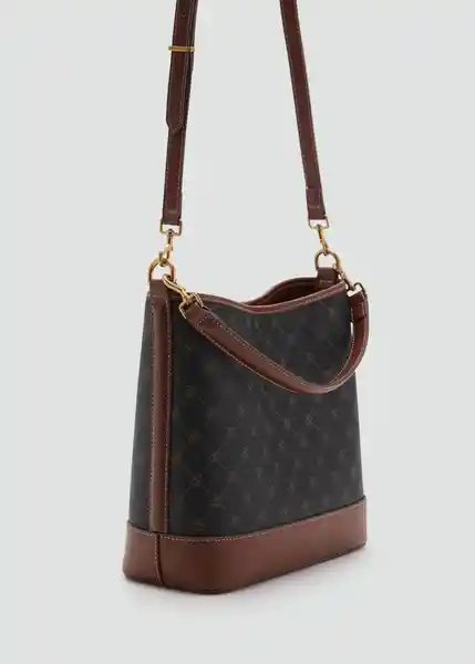 Bolso G Isoldo Marrón Talla 99 Mujer Mango