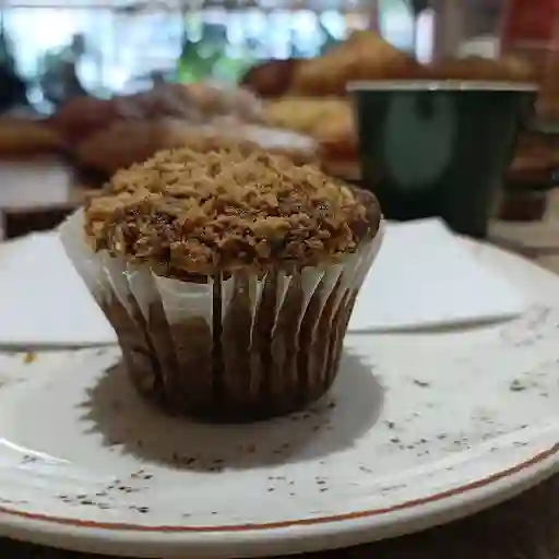 MUFFIN DE ZAPALLO CON CRUMBLE