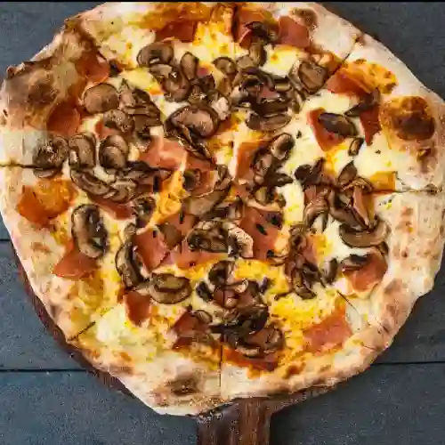 Pizza Jamón Champiñón