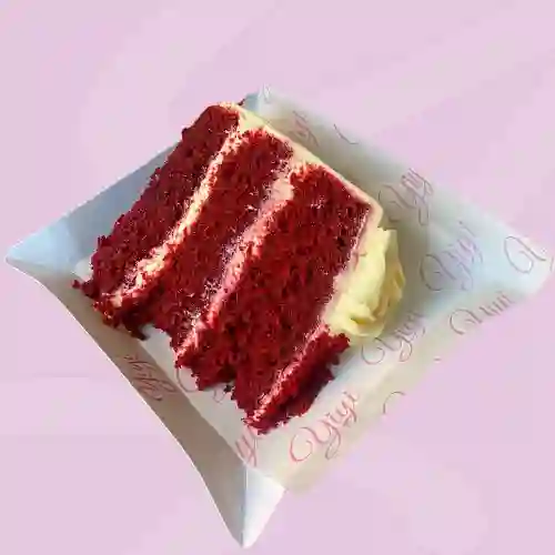 Torta Red Velvet, Porción