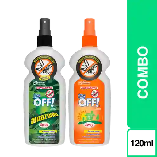 Combo Gratis Stay Off! Adultos + Aerosol Amazonic