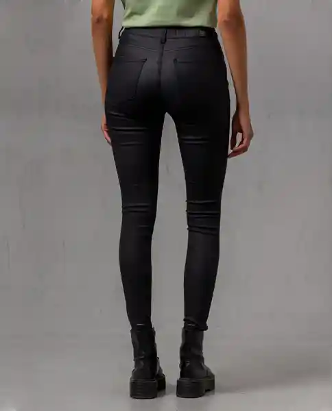 Pantalón Mujer Negro Talla 12 Rifle