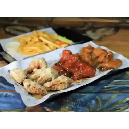 Combo Mix X 8+chicken Pops+ensalada
