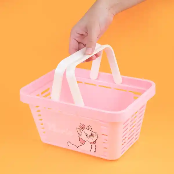 Organizador de Plástico Rosa Miniso