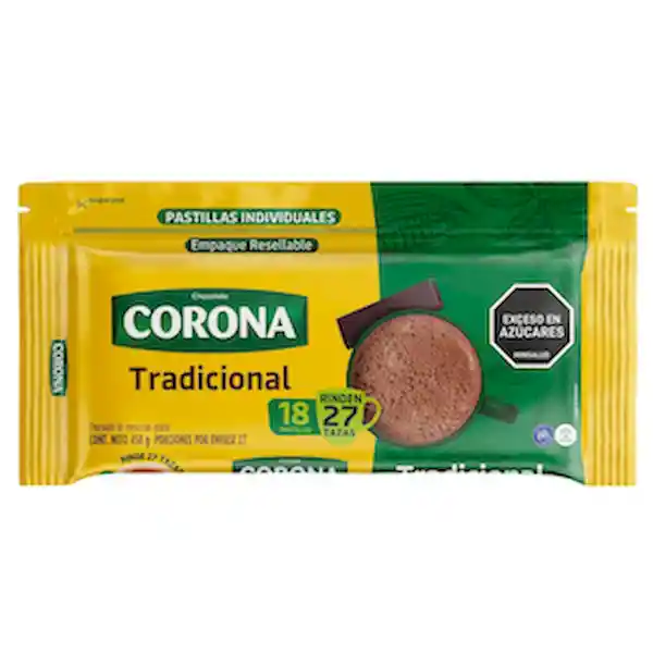 Corona Chocolate Con Azúcar