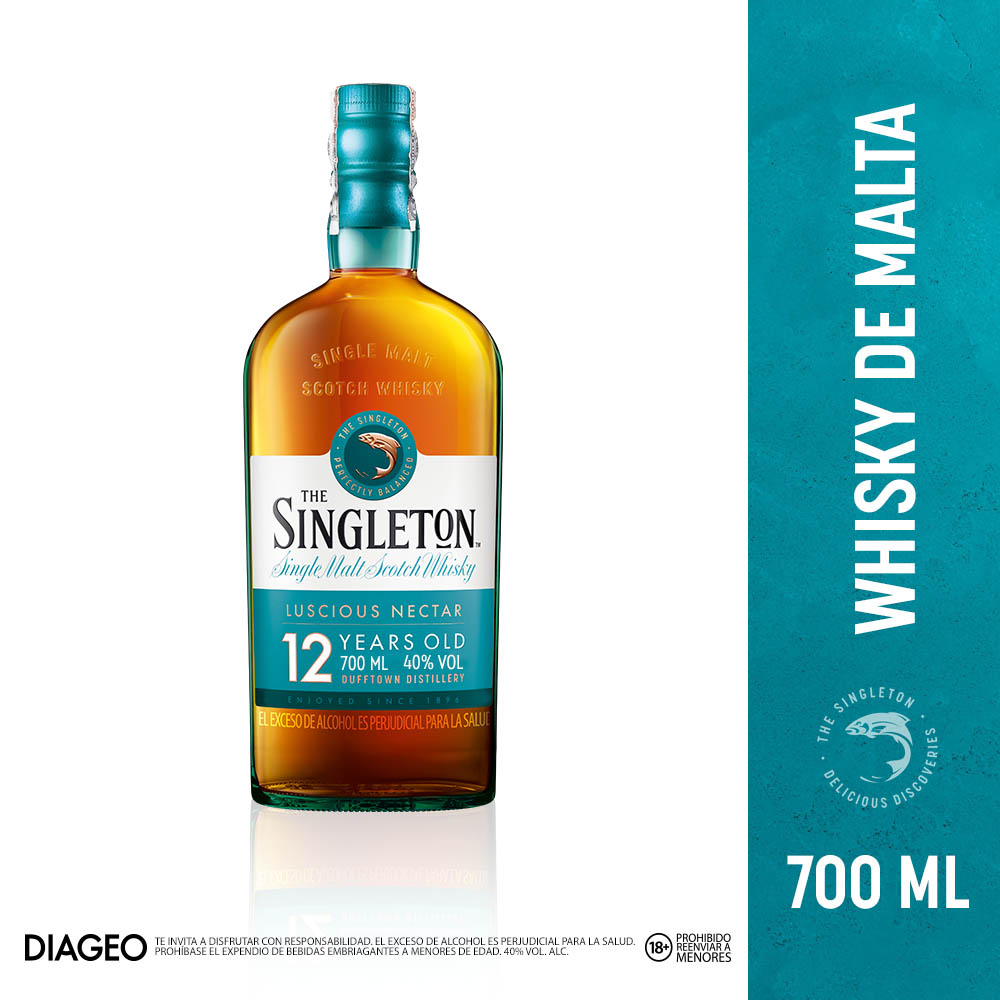 Singleton Single Malt Whisky 12 Años 40% 700 ml