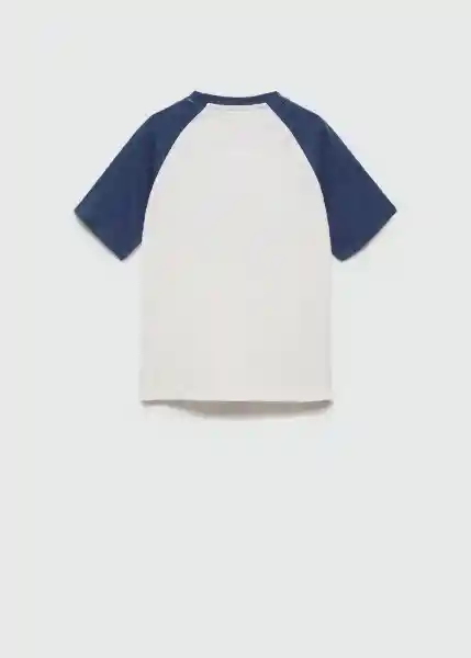 Camiseta Ranglan2 Azul Talla 10 Niño Mango