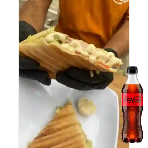 Combo Colita Cubana de Pollo + Coca-Cola ZERO 400ml