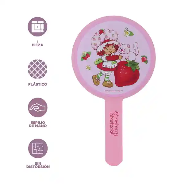 Espejo de Mano Serie Rosita Fresita Miniso