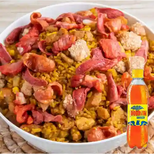Arroz Carnes Ahumaditas Personal +Colombiana 250ml