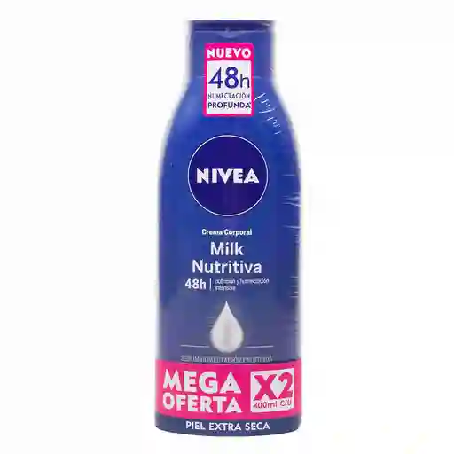 Nivea Crema Corporal Humectante Milk Nutritiva