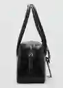 Bolso P Kali Negro Talla 99 Mujer Mango