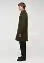 Abrigo Turen Khaki Talla S Hombre Mango
