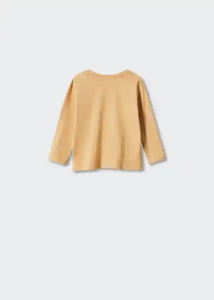 Camiseta Marcos Ocre Talla 70 Niños Mango