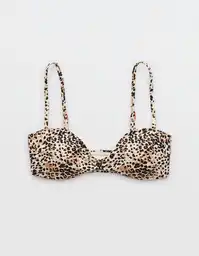 Top de Bikini Aerie Beige Talla: LARGE 5626158 American Eagle
