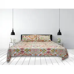 Sábana Cama Queen Estampado Mandala