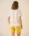 Camiseta Blanco Celaje Claro Talla L 103G009 Esprit