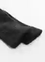 Guantes Beatriz Negro Talla 99 Mujer Mango