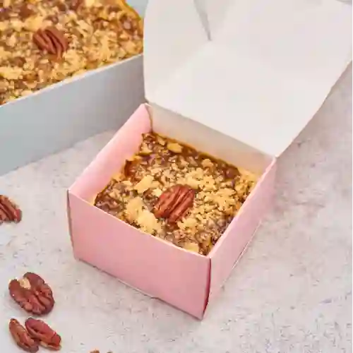 Porción Pavé Pecan Pie