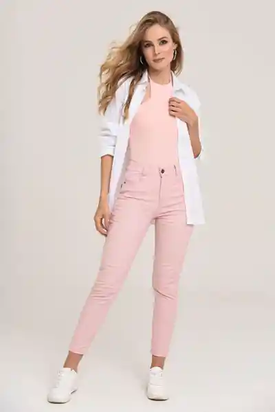 Pantalón Summerflex Color Rosado Palo de Rosa Talla 10 Ragged