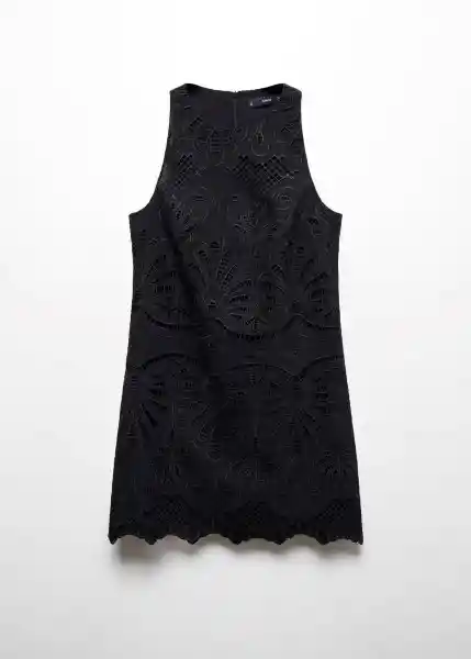 Vestido Tika Negro Talla S Mujer Mango