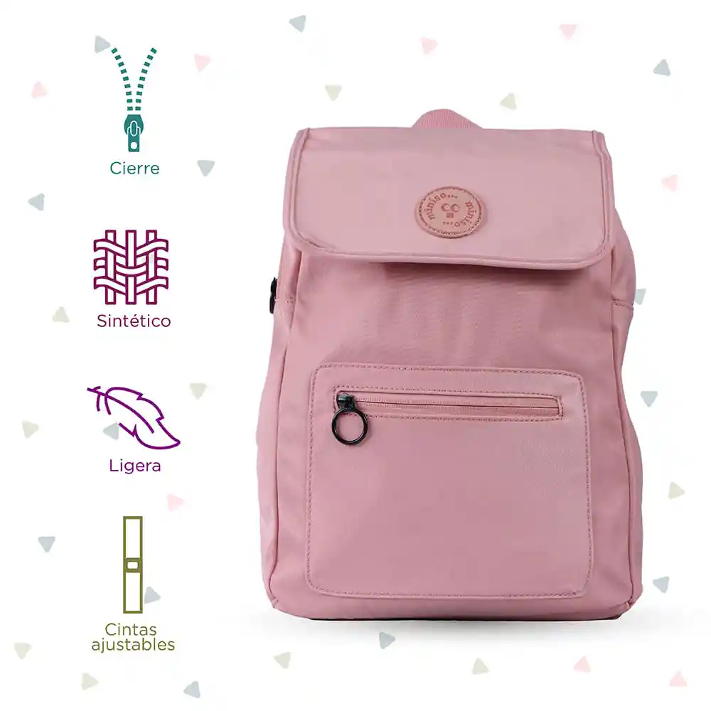 Morral Con Solapa Fruity Fairy Rosa 3.0 Miniso