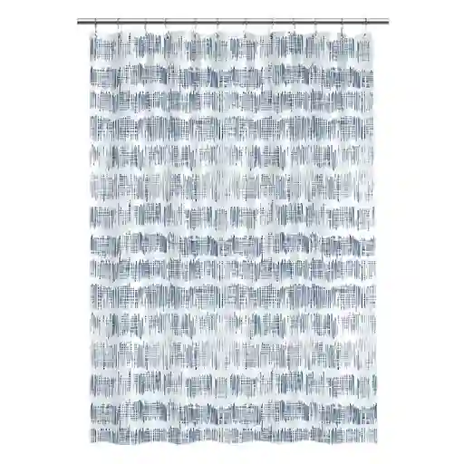 Cotidiana Cortina de Baño Índigo 180 x 180 cm