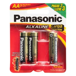 Panasonic Oferta Pila Aa 1.5 Voltios