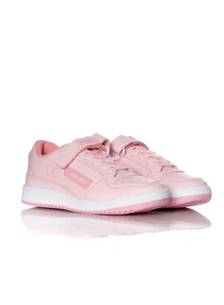 Tenis De Mujer 36 - Rosa/Bco