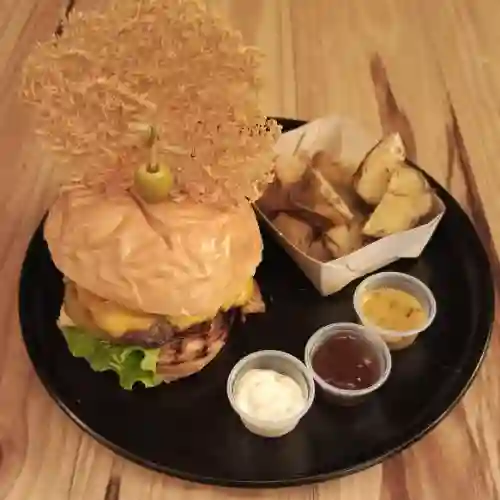 Hamburguesa Encostrada
