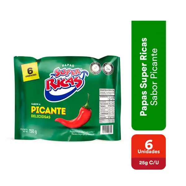 Súper Ricas Papa Picante