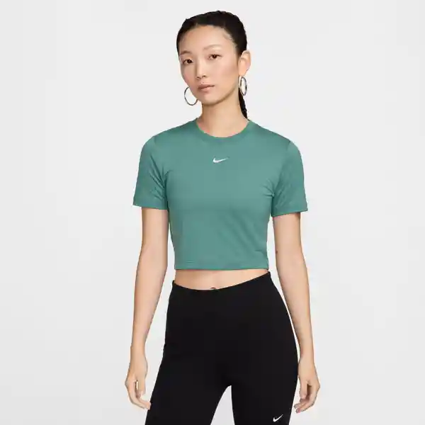 Nike Camiseta W Nsw Tee Essntl Verde T. L Ref: FB2873-361