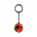 Llavero Logo Serie Jurassic World Rojo Miniso