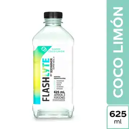 Flashlyte Bebida Hidratante Coco Limón Con Electrolitos 625 mL
