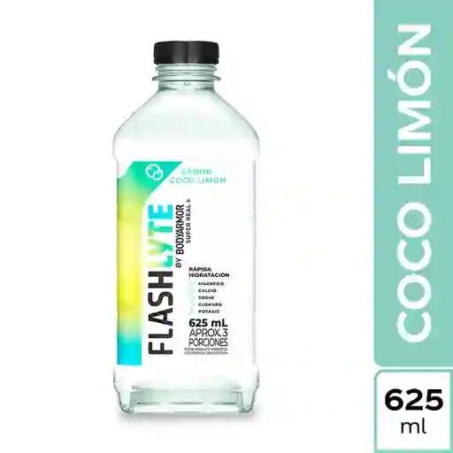 Flashlyte Bebida Hidratante Coco Limón Con Electrolitos 625 mL