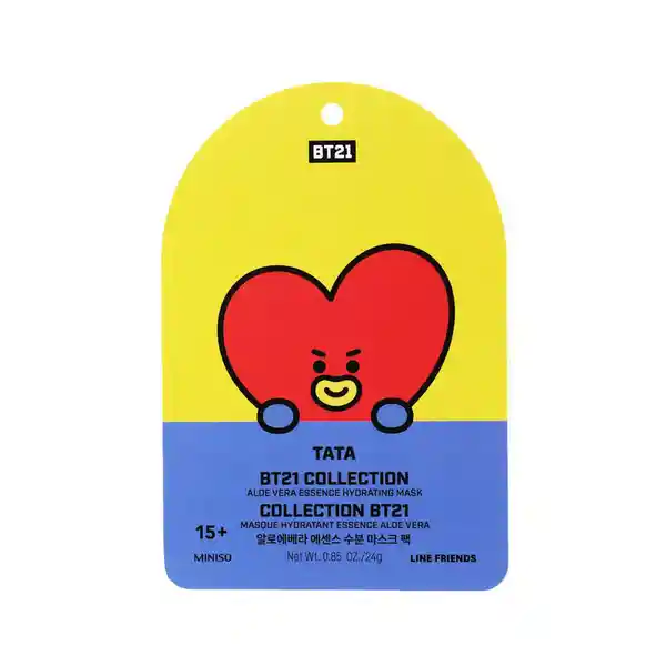 Mascarilla Hidratante Serie Bt21 Aloe Vera Miniso