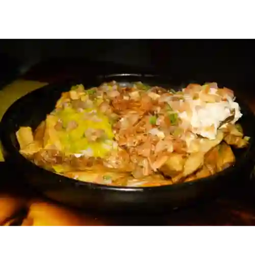 Papas con Pulled Pork