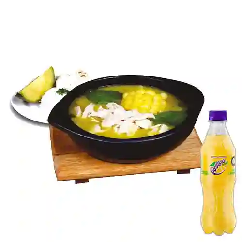 Combo Ajiaco Santafereño + Quatro Original 400ML
