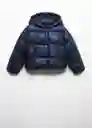 Abrigo Anorak Kate Navy Talla 12 Niña Mango