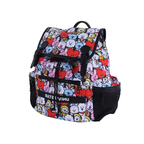 Maleta Multi Estampada Serie Negra Bt21 Miniso