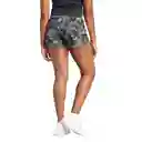 Adidas Short Otr e Aop Para Mujer Gris Talla S2